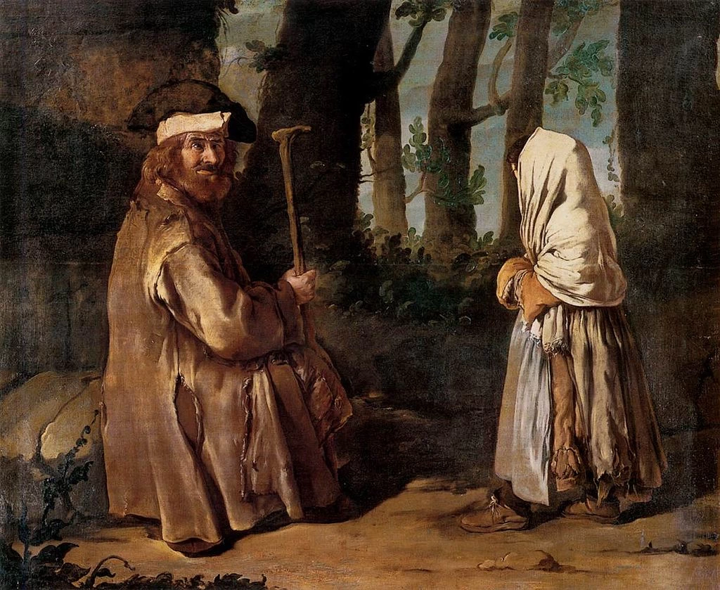 Giacomo Ceruti, il Pitocchetto - L'incontro nel bosco, Pinacoteca Tosio Martinengo, Brescia